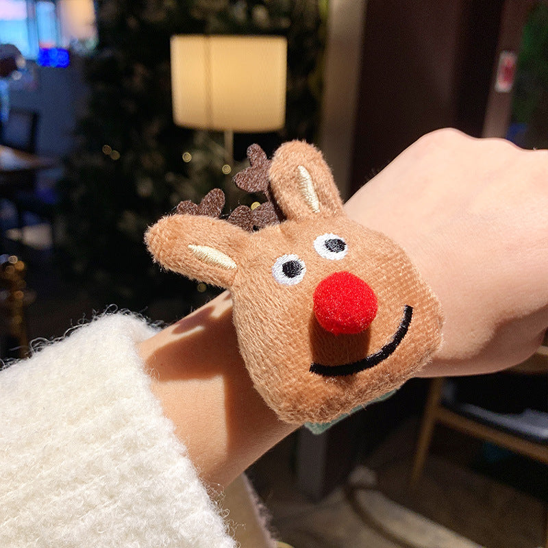 Christmas Plush Elk Christmas Bracelet | Magic Stories