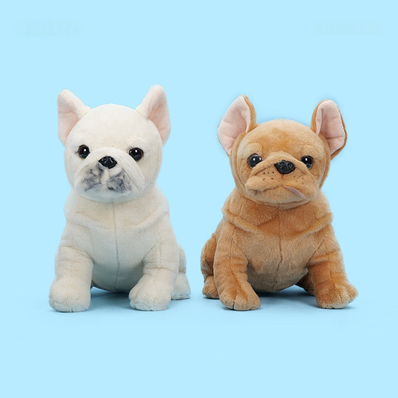 Plush Toy Shar-Pei Dog Plush Rag — back view