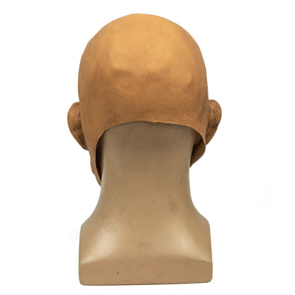 Old Bald Man Halloween Party New Latex Mask Funny Horror Cosplay Masks Props — back view
