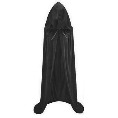 Halloween Hooded Velvet Cloak Robe Medieval | Magic Stories