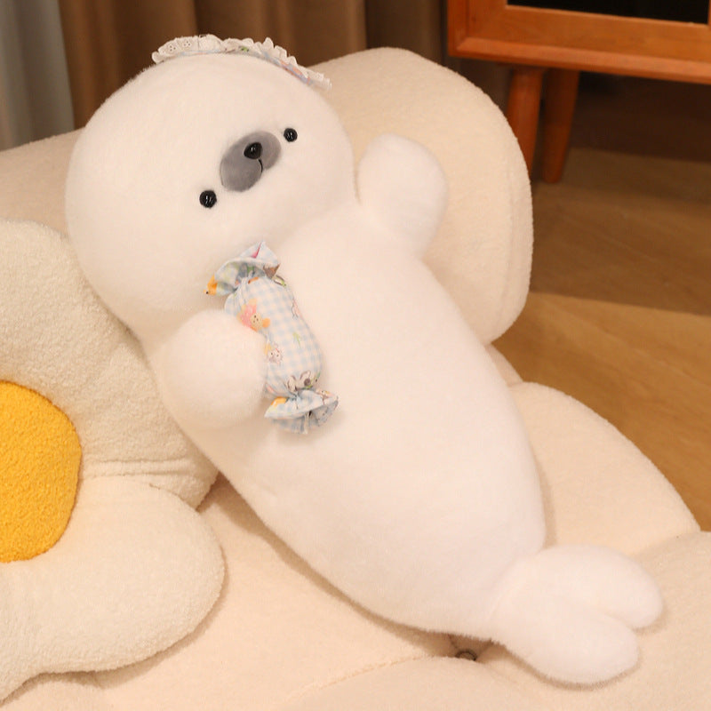 Cute Lying-seal Plush Toy Soft Sea Otter | Magic Stories