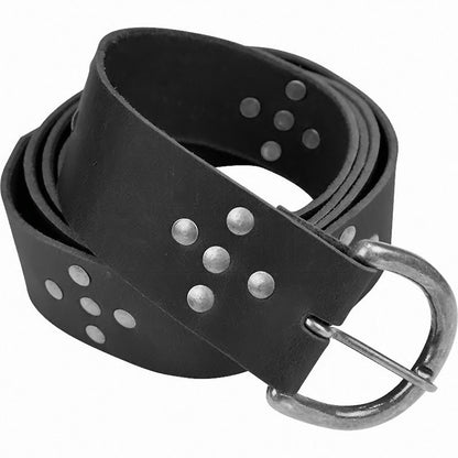 Pirate Long Leather Knot Belt, Rivet Belt | Magic Stories