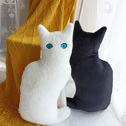 Cartoon Black Cat Pillow Plush Toy | Magic Stories