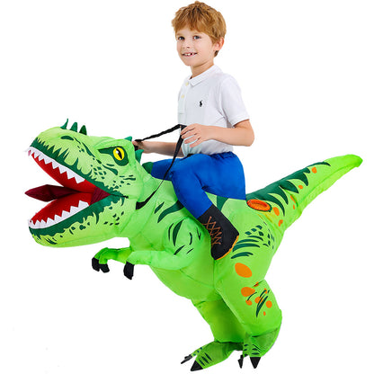 Halloween Childrens Dinosaur Walking Costume Performance Outfit — detail