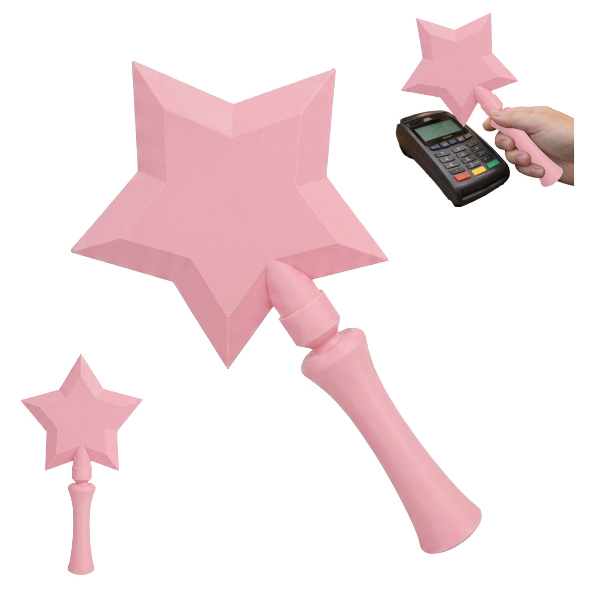 3D Printed Star Wand Contactless Card | Magic Stories