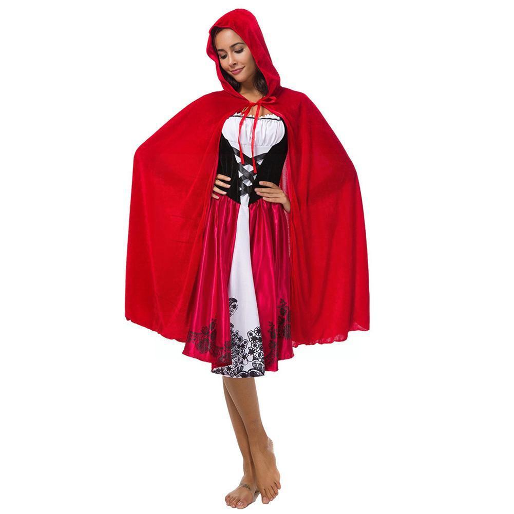 Halloween New Skull Print Witch Long Vampire Costume, Queen Dress Costume — detail