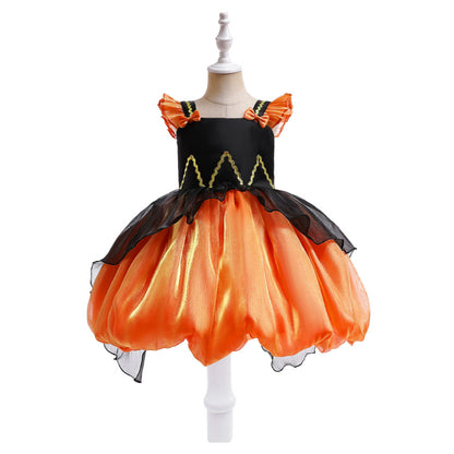Halloween Witch Performance Costume Princess Dress — detail
