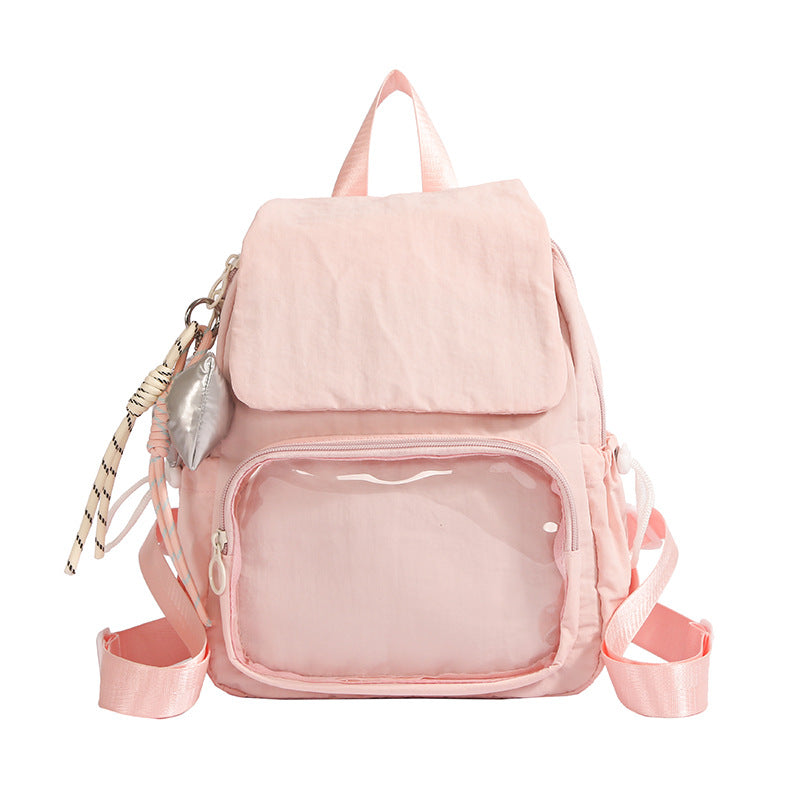 Lightweight And Cute Anime-style Backpack For Students — side view