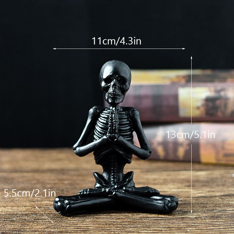 Halloween Horror Desktop Decoration — back view
