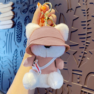 Puppy Plush Doll Keychain Pendant Female | Magic Stories