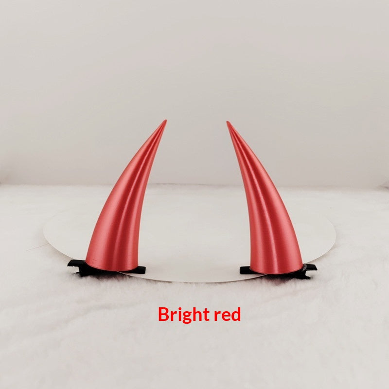 Demon Horn Cosplay Headpiece Prop — side view