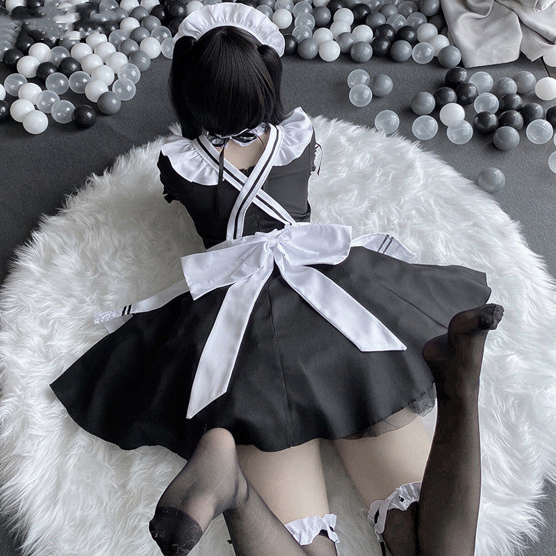 Soft Girl Japanese Lolita Maid Maid Costume Cosplay — packaging