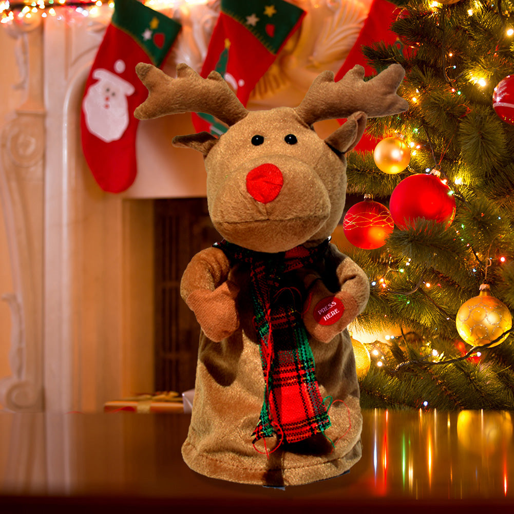 Electric Dancing Elk Plush Doll Reindeer | Magic Stories