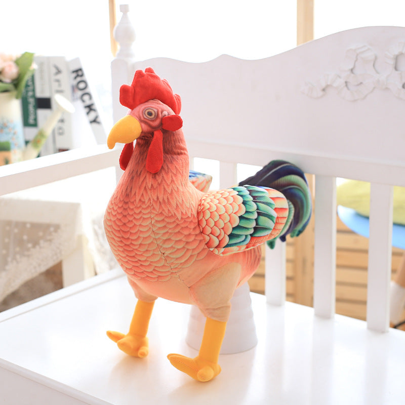 Big Rooster Doll Old Hen Plush Toy | Magic Stories