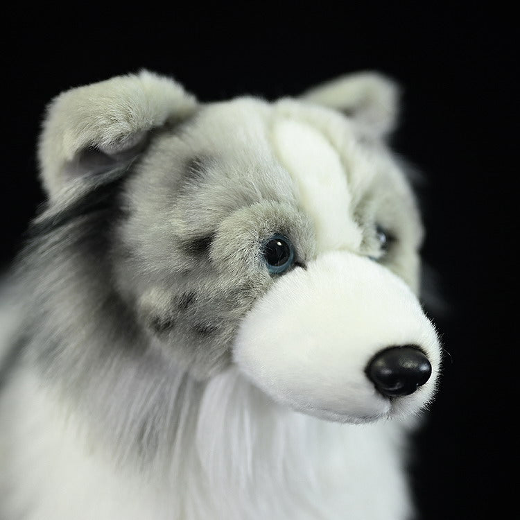 Border Collie Simulation Plush Toy | Magic Stories