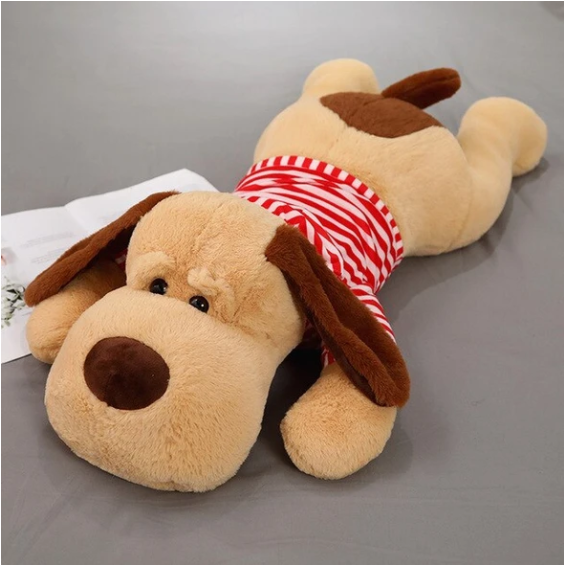 Plush toy dog — detail