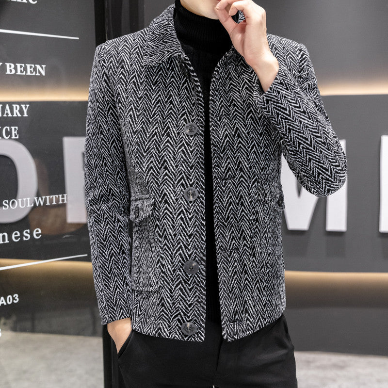 FallWinter Jacket Cotton Jacket 1014 — in use