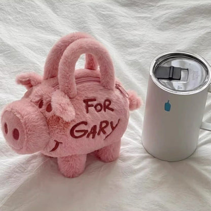 Personalized Plush Pig Crossbody Coin Purse | Magic Stories