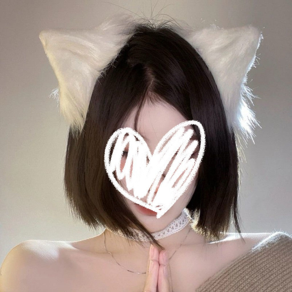Japanese-style Cute Plush Cat-ear Headband | Magic Stories