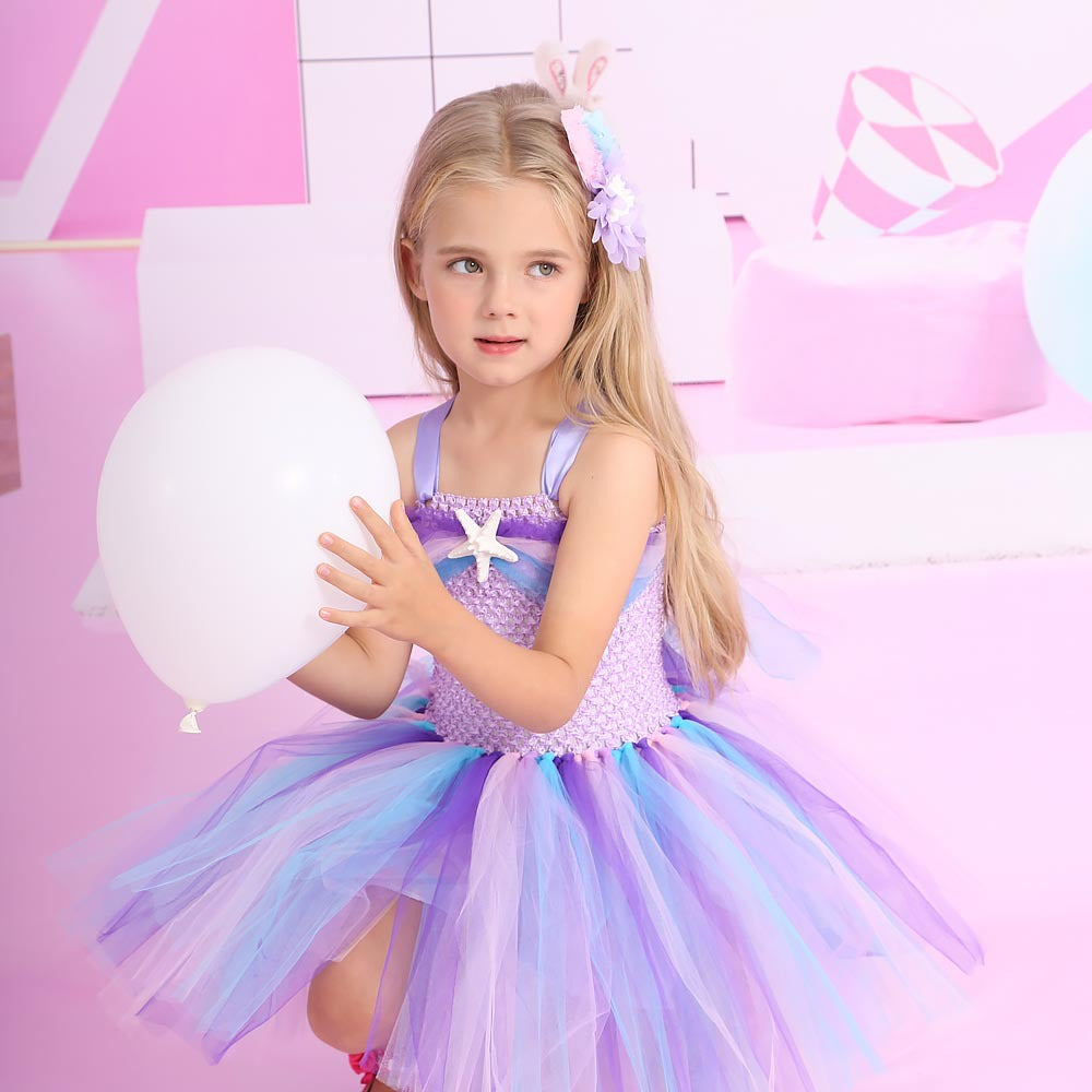 Mermaid Princess Dress Dance Costume — packaging