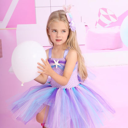Mermaid Princess Dress Dance Costume — packaging