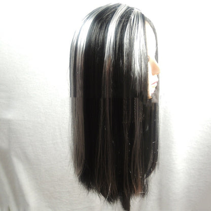 Halloween Wig Sheath Ghost Festival Masquerade Wig — side view
