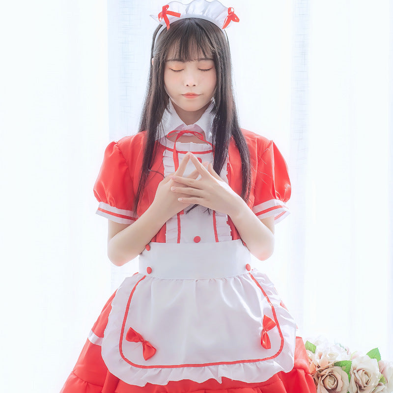 Maid anime costume halloween costume — detail