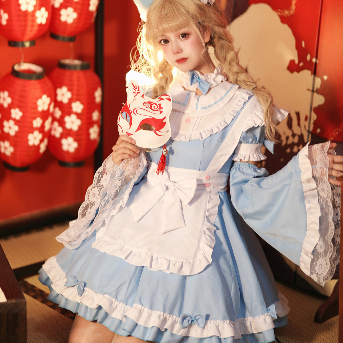 Halloween COS Plus Size Maid Costume Costume | Magic Stories