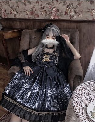 Dress Gothic Cross Reincarnation Sling Jsk | Magic Stories
