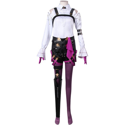 Cosplay Animation Game The Same Clothes Suit — back view