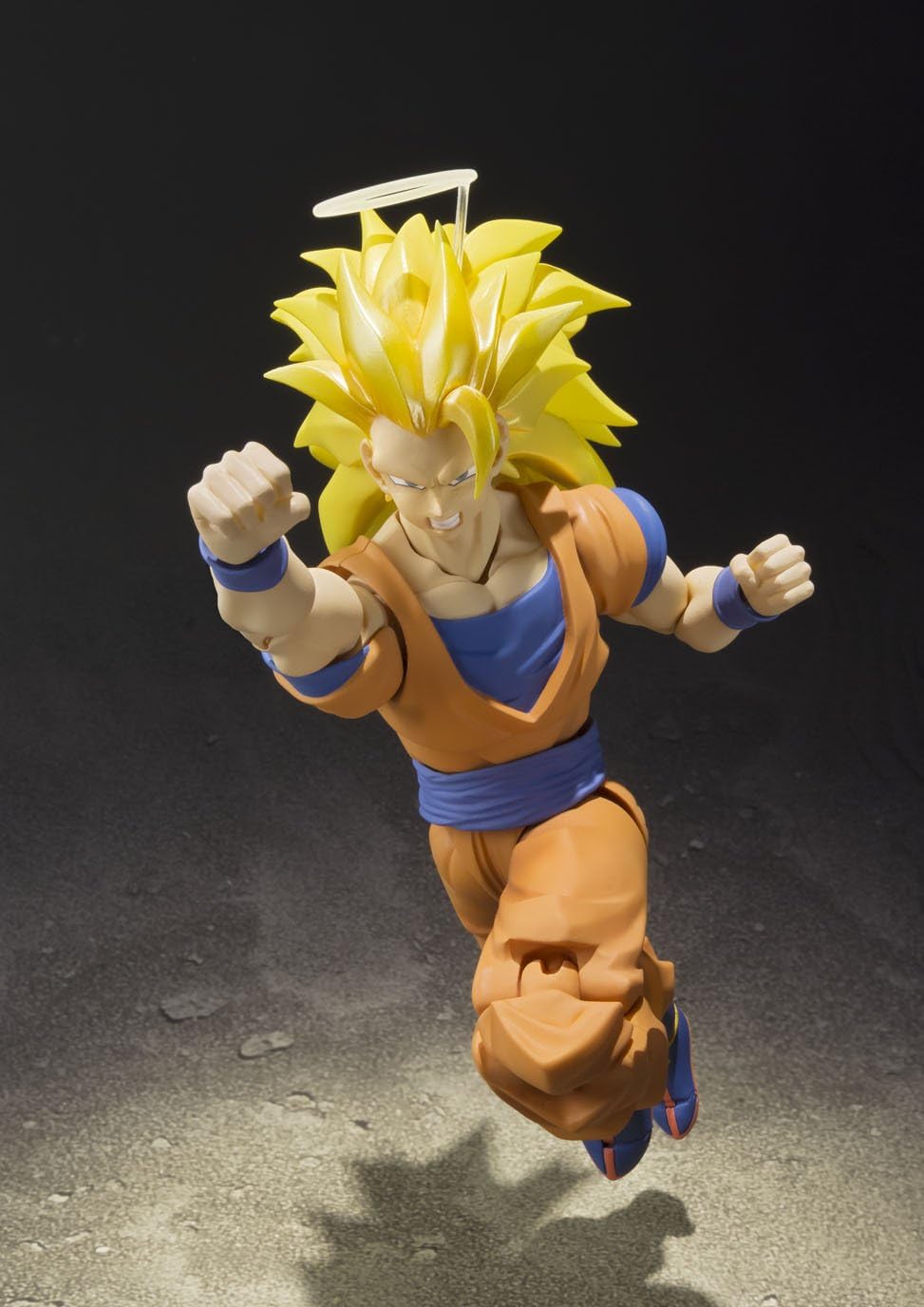 Dragon Ball Z S.H.Figuarts Super Saiyan 3 Goku (Reissue) — side view