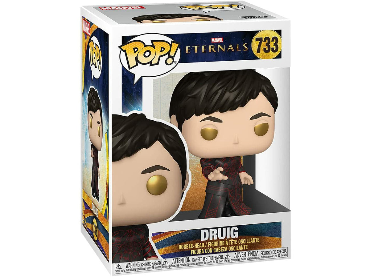 The Eternals Druig Funko Pop Figure — back view