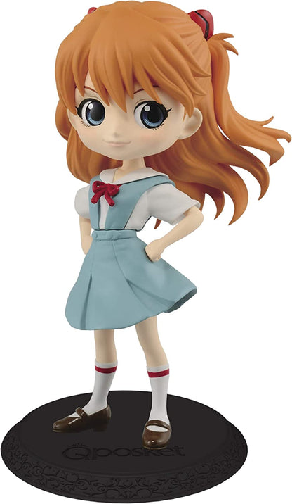 Evangelion Pilots Figure 3-Pack — Asuka Q Posket, Asuka SPM & Rei Ayanami (agent draft T551)