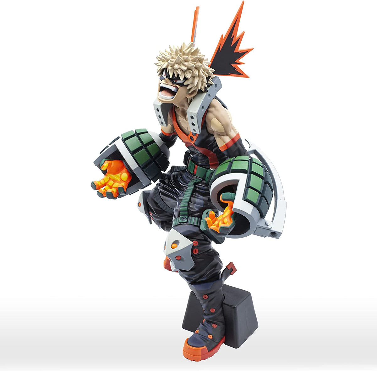 MHA - Katsuki Bakugo [Two Dimensions] - Bp World Figure Col. Modeling - Academy Super Master Stars Piece — side view
