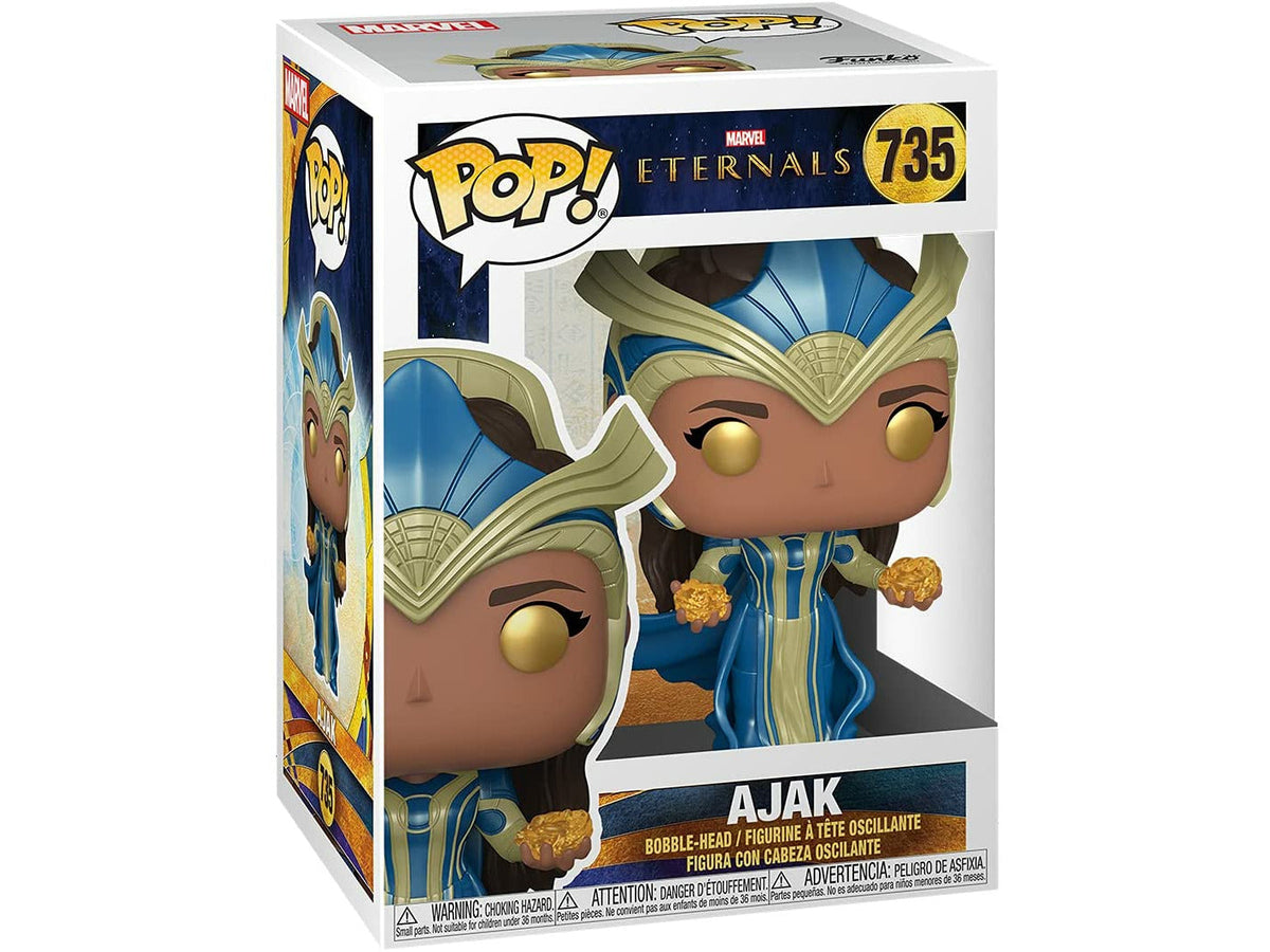 The Eternals Ajak Funko Pop Figure — back view