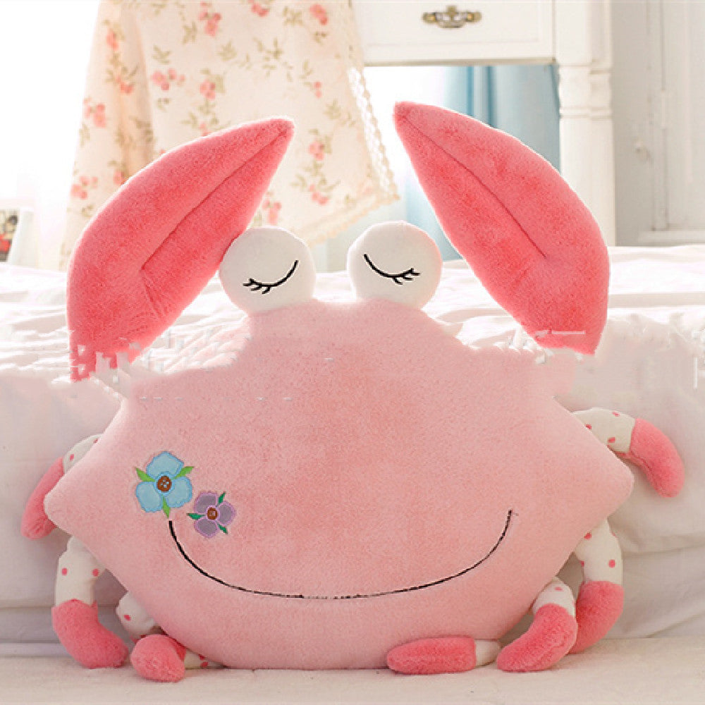 Crab Plush Toy Doll Cute Large Crab Pillow | Magic Stories