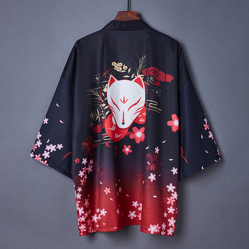 Retro Chinese style improved Hanfu Yukata — side view