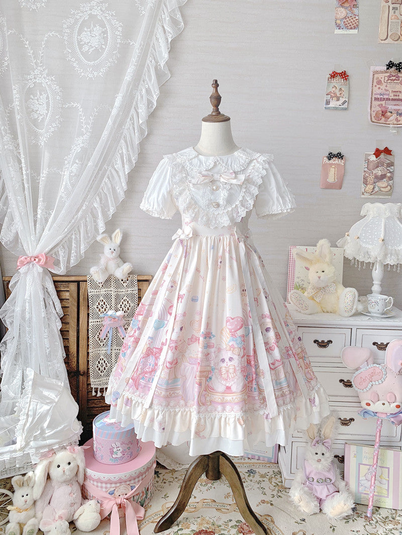 Original Design Lolita Cat Sweetheart Cute | Magic Stories