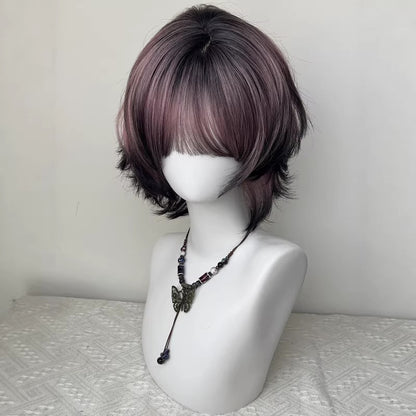 Wig For Women Black And Pink Ombre Siamese | Magic Stories