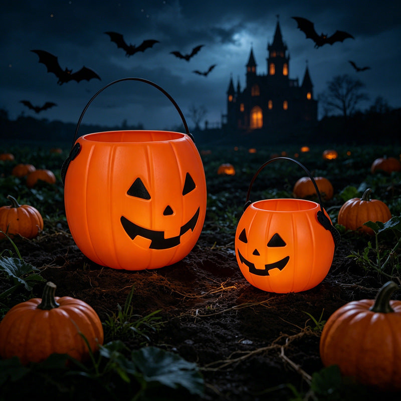 Cross Border New Pumpkin Bucket, Handheld | Magic Stories