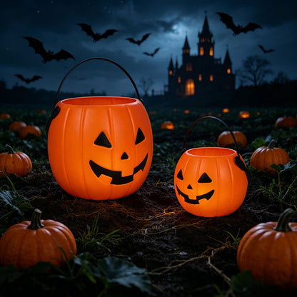 Cross Border New Pumpkin Bucket, Handheld | Magic Stories