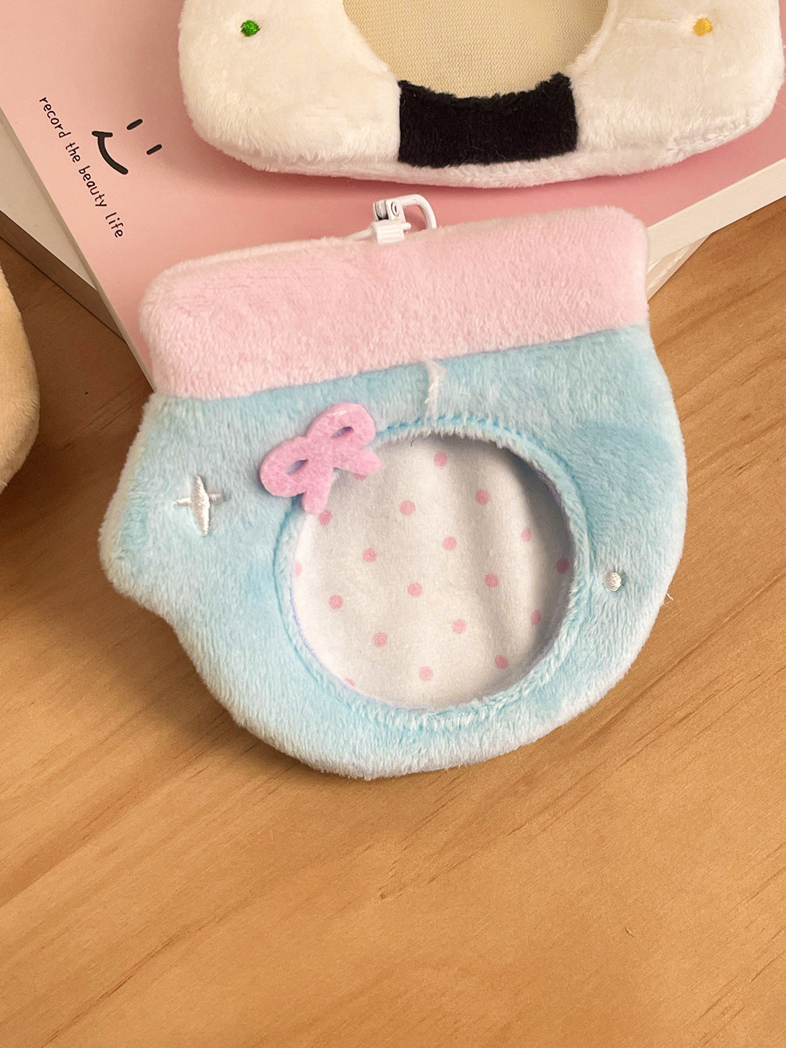Creative Badge Plush Keychain Bag Charm | Magic Stories