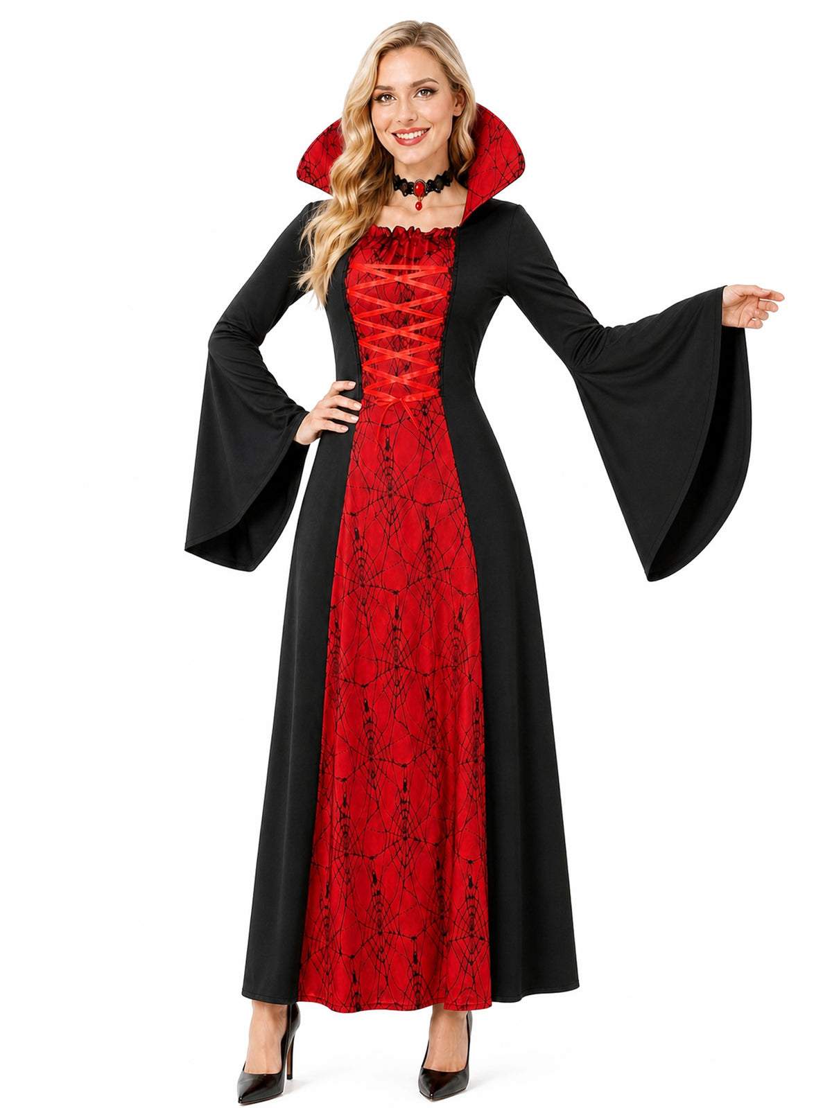 Vampire Costume, Halloween Witch Performance | Magic Stories