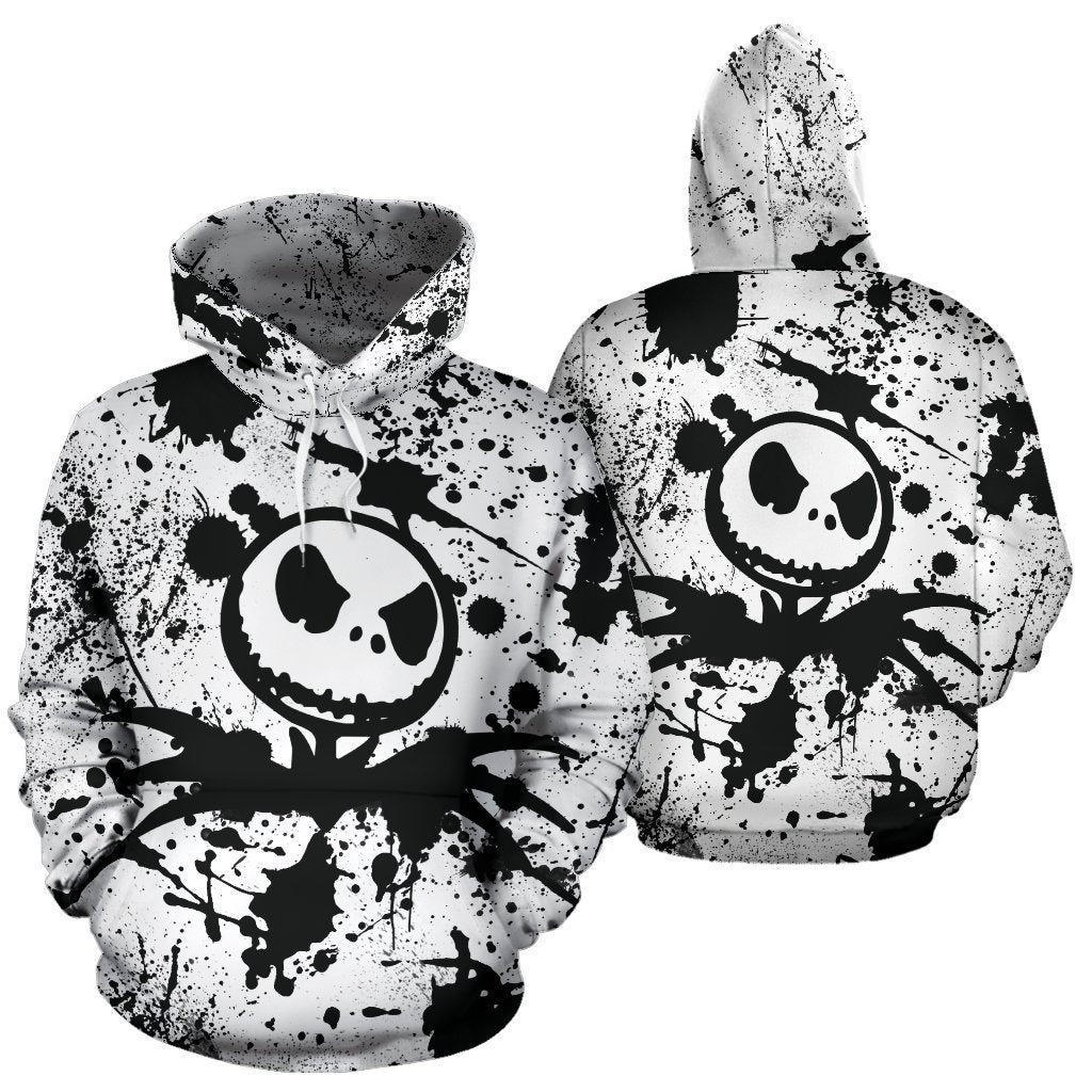 The Nightmare Before Christmas Cosplay Anime 3D Sweater — back view