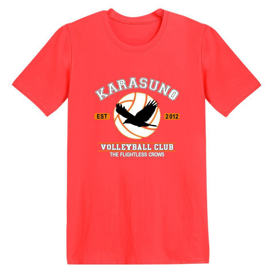 Harajuku T-Shirt Men Anime T Shirt Haikyuu t shirt Anime Tops Tees — detail