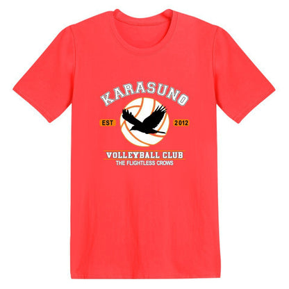 Harajuku T-Shirt Men Anime T Shirt Haikyuu t shirt Anime Tops Tees — detail