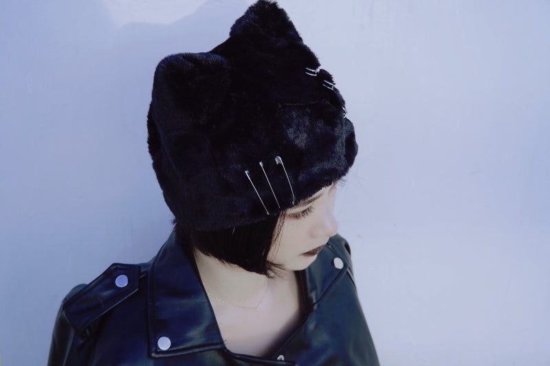 Original Handmade Plush Cat Ears Plush Hat — packaging