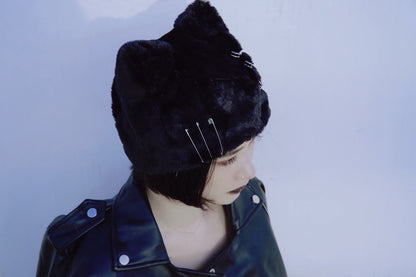 Original Handmade Plush Cat Ears Plush Hat — packaging