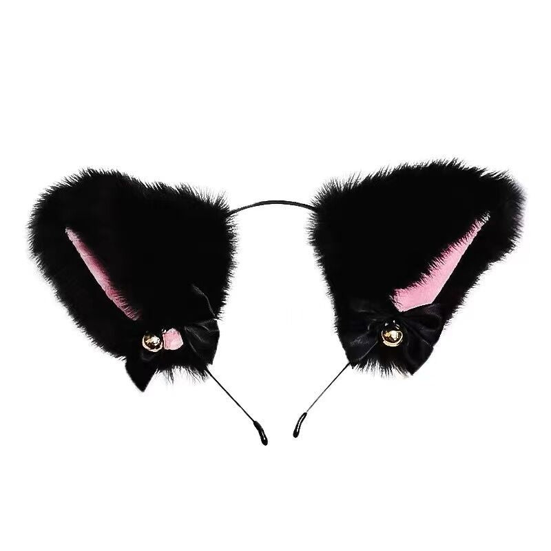 Cute Fox Ears Headdress Photo Cat Maid — detail