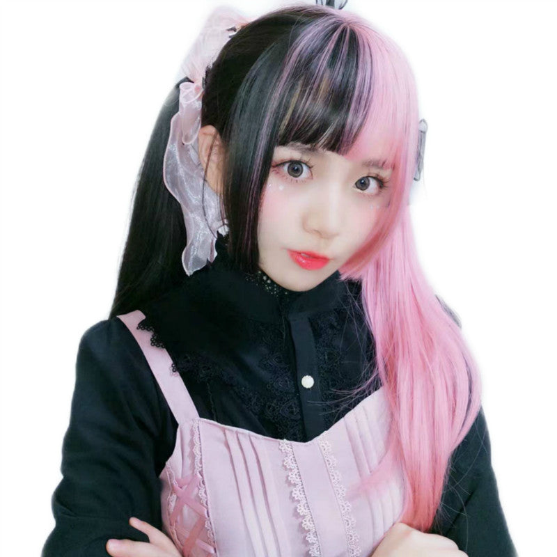 Anime Cosplay Wig Female Long Straight Hair — packaging